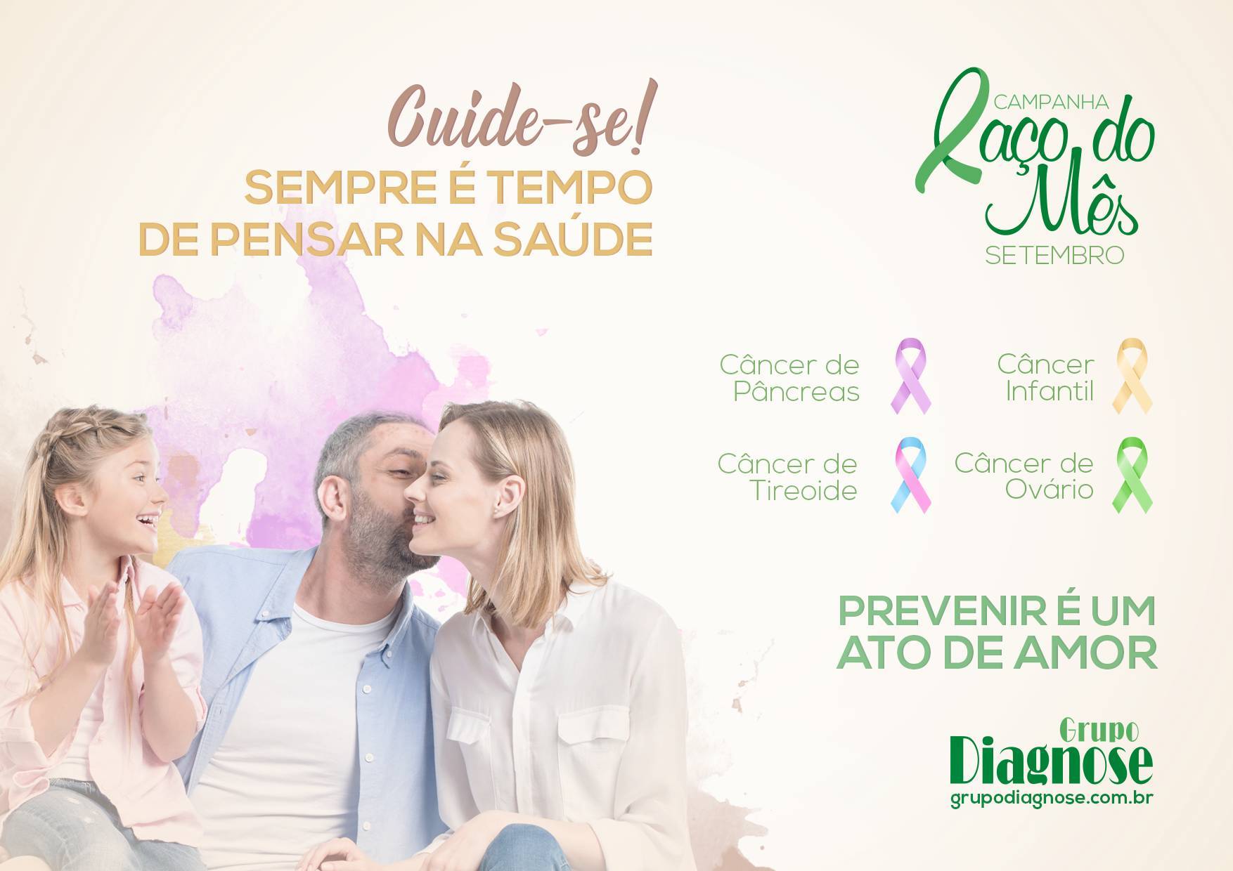 Câncer Infantil - Laço do Mês de Setembro