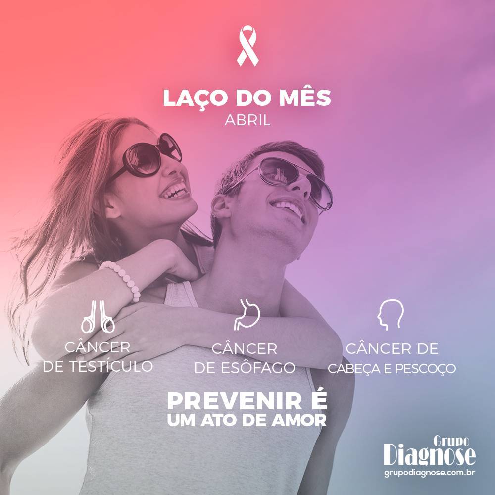 Saiba mais sobre Câncer de Esôfago - Laço do Mês de Abril